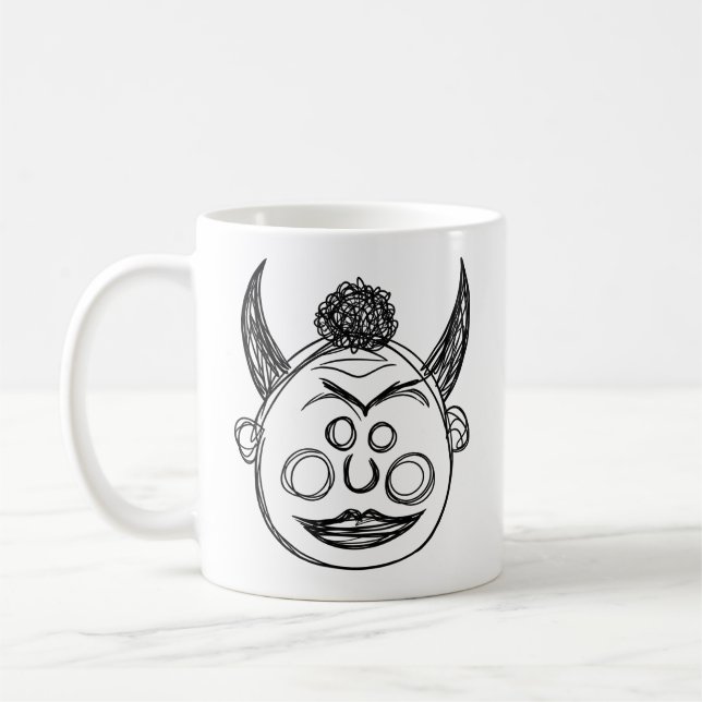 Oni från Japan Kaffemugg (Vänster)