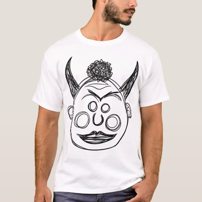 Oni från Japan T Shirt (Framsida)