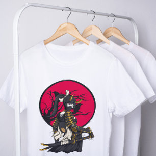Oni Girl Samurai T Shirt