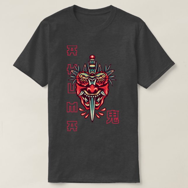 Oni Mask2 T Shirt (Design framsida)