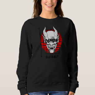 Oni Mask Japansk Demon Djävulen Harajuku Aesthetic T Shirt
