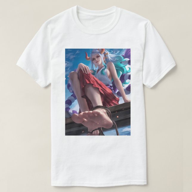 Oni Princess Feet 176 T Shirt (Design framsida)