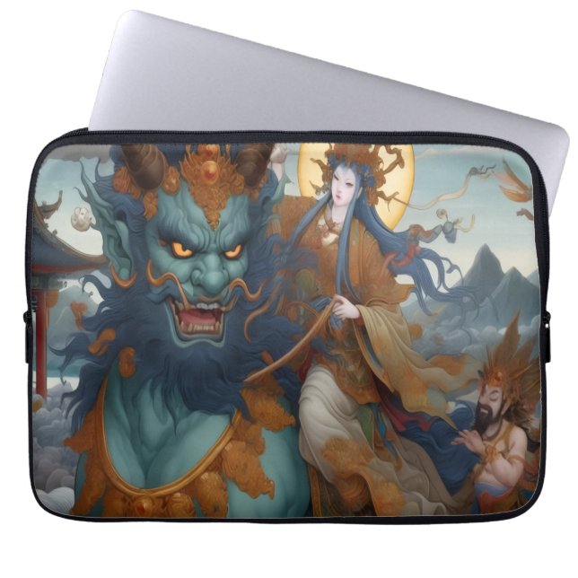 Oni Rider Laptop Sleeve (Framsidan)