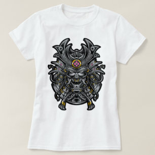 Oni Samurai Mask T Shirt