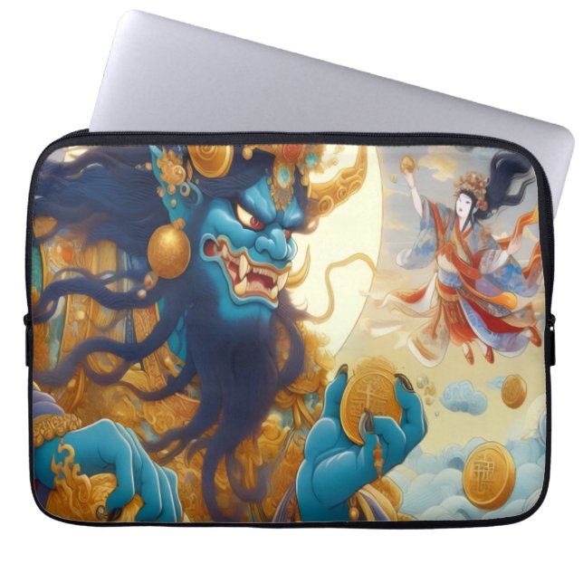 Oni Skies Laptop Sleeve (Framsidan)