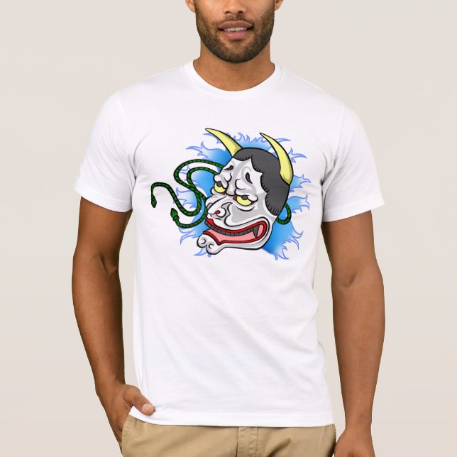 Oni skjorta tee shirt (Framsida)