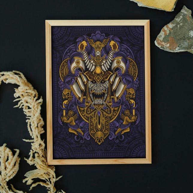 Oni vrede poster (Skapare uppladdad)