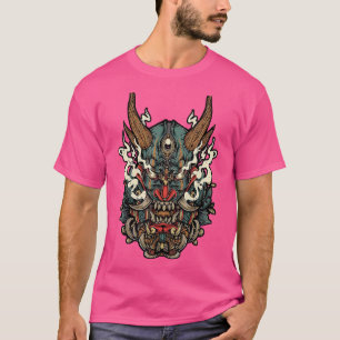 Oni Yokai Demon Mystic Legend Arg Japansk Mytho T Shirt