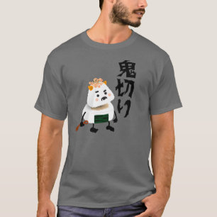 Onigiri Demon (Oni) klippt (Giri) i hälften! Tröja