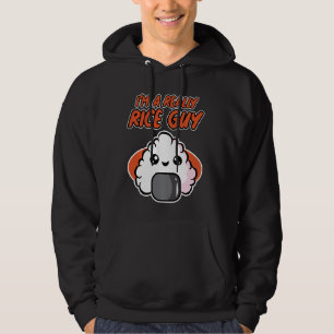 Onigiri För manar och kvinnor... Jag är en Verklig Hoodie