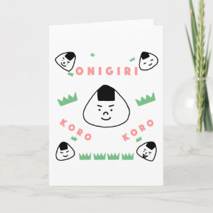 Onigiri Koro Koro (Rolling Ris Bollar) Anteckningskort