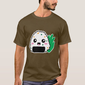 Onigiri T-tröja (mörk) Tee