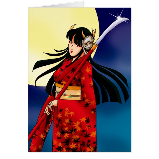 Oniko Hälsningskort (Framsidan)