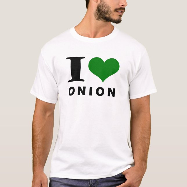 Onion älskare t shirt (Framsida)