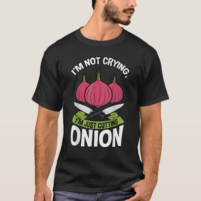 Onion Bulb Shallot Vegeterian Farmer Gardener Vega T Shirt (Framsida)