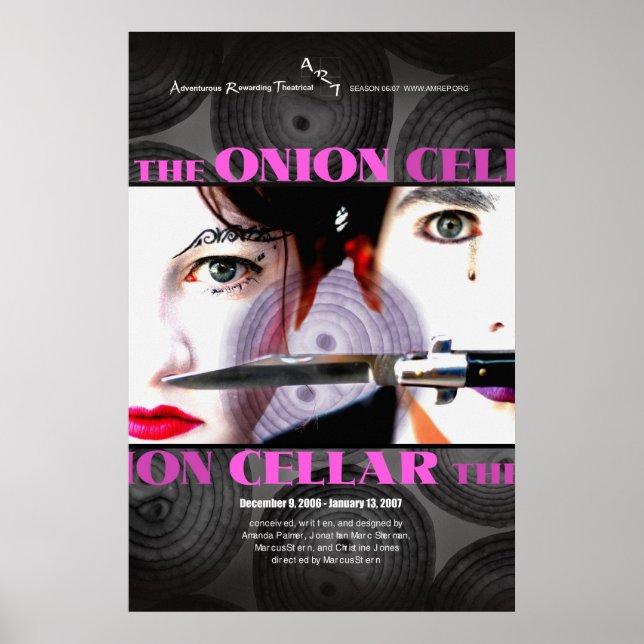 ONION CELLAR POSTER (Framsidan)