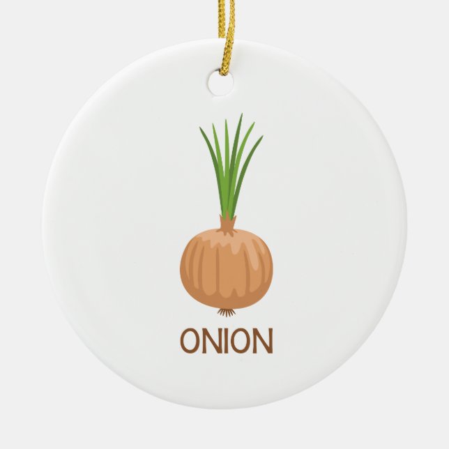 Onion Julgransprydnad Keramik (Framsidan)