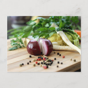 Onion Kitchen Vykort