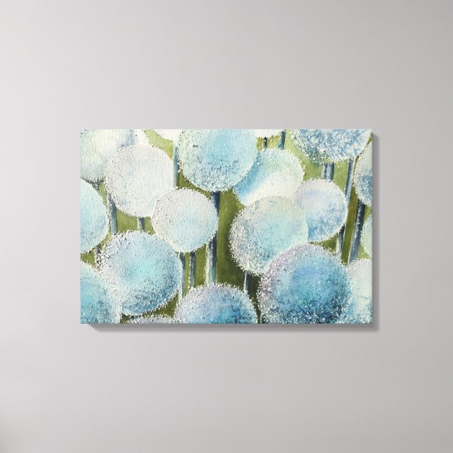 Onion Millions Watercolor Art Canvastryck (Framsida)