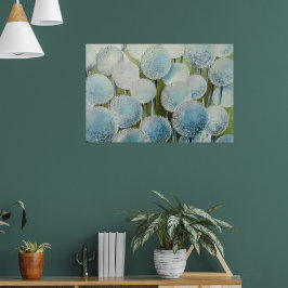 Onion Millions Watercolor Art Poster