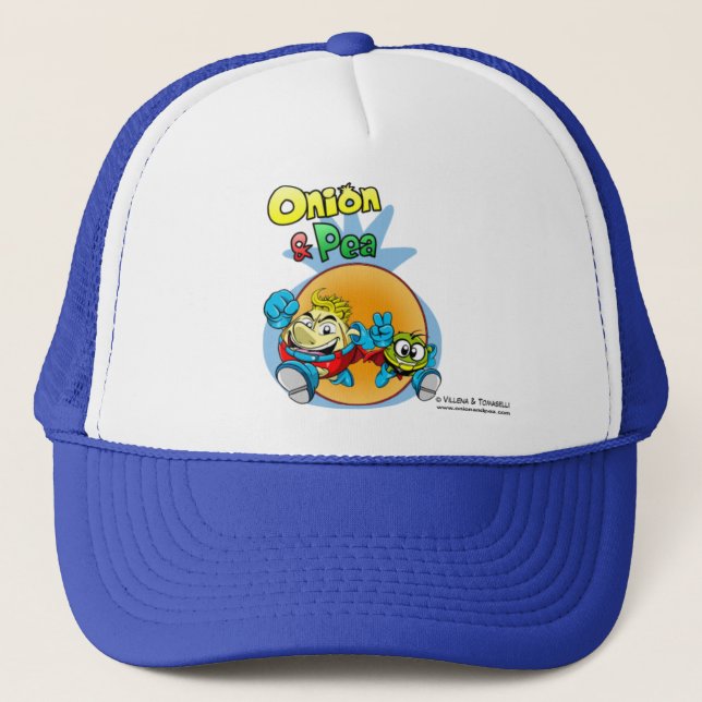 Onion & Pea cover 2 hat. Truckerkeps (Framsida)