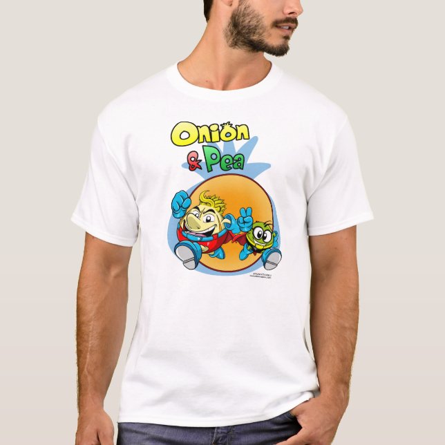 Onion & Pea cover 2 t-shirt. T Shirt (Framsida)