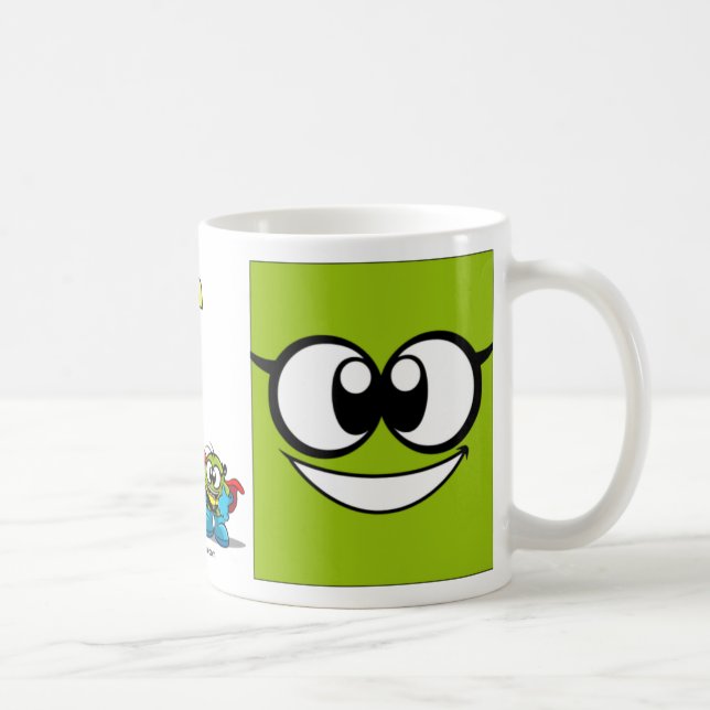 Onion & Pea eyes mug. Kaffemugg (Höger)