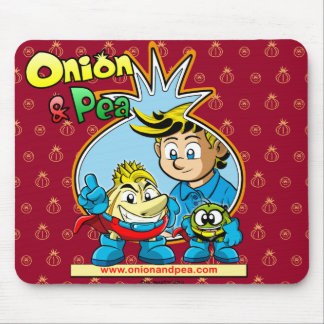 Onion & Pea mousepad. Musmatta