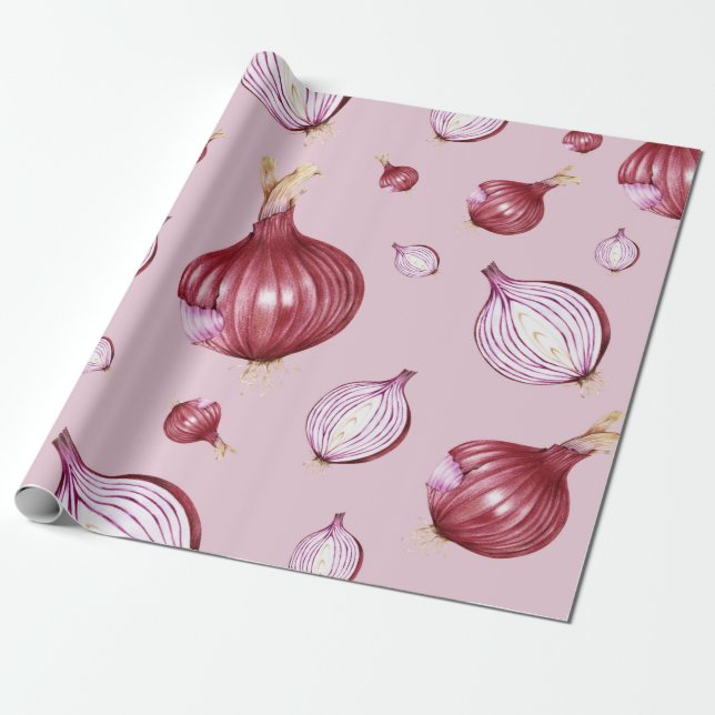 Onion Presentpapper (Utrullad)