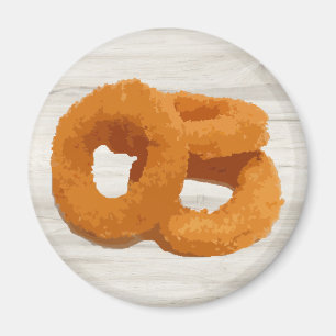 Onion Ringar Food Magnet