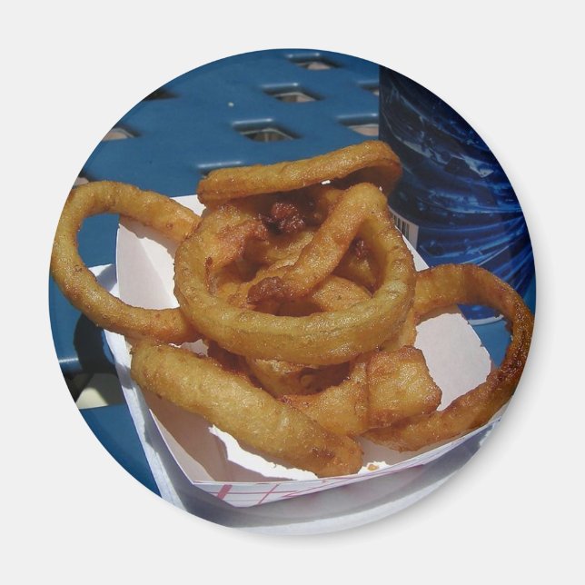 Onion Ringar Fried Magnet (Framsidan)