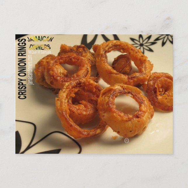 Onion Ringar, vykort (Framsida)