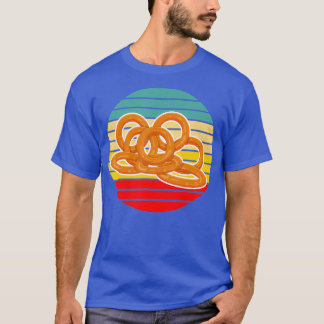 Onion Rings Retro Sunset Fast Food Junk Foodie T Shirt