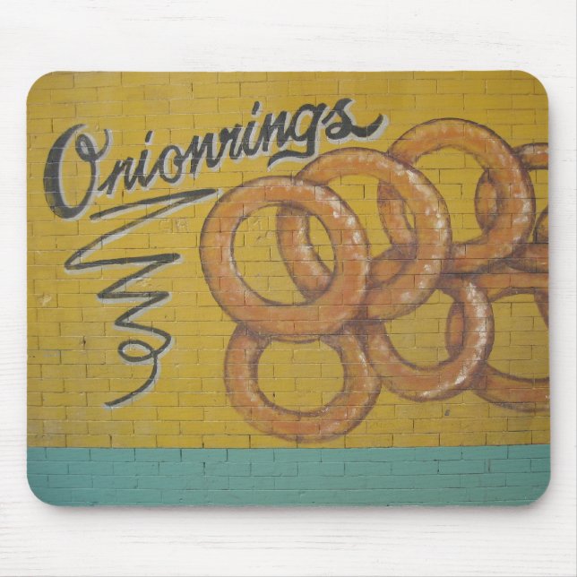 Onionrings Mousepad Musmatta (Framsidan)