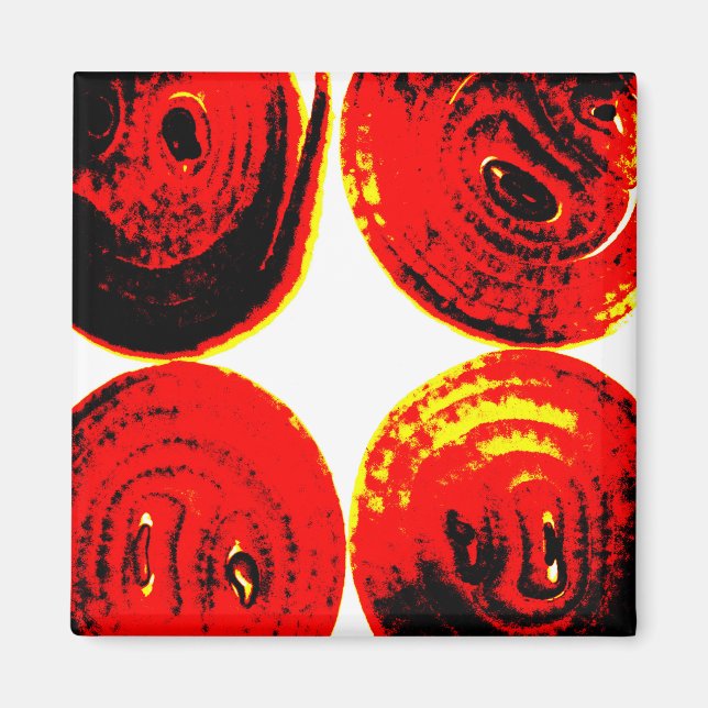 Onionsegment Magnet (Framsidan)