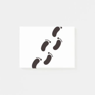 Oniuzuka Stil Black Little Foot Post-it Block