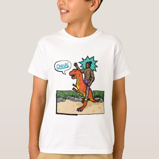 ONIVA! Dino Lutteur T Shirt (Framsida)