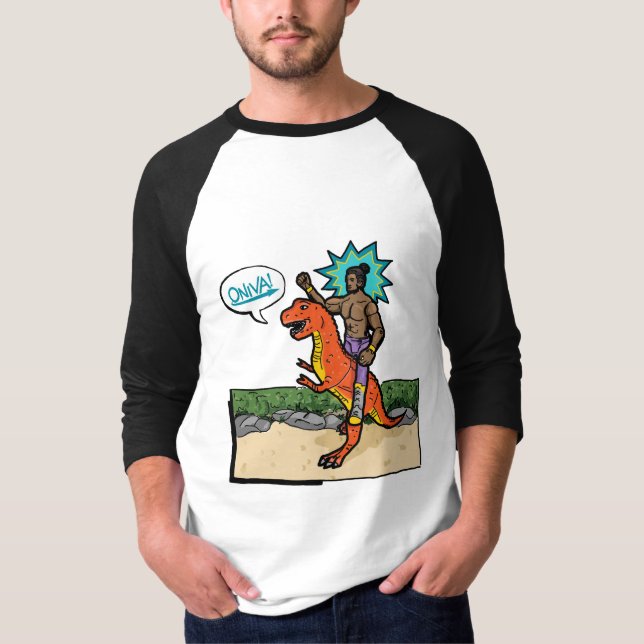 ONIVA! Dino Lutteur T Shirt (Framsida)