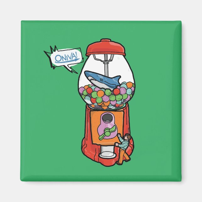 ONIVA! Gomme Balloune Magnet (Framsidan)