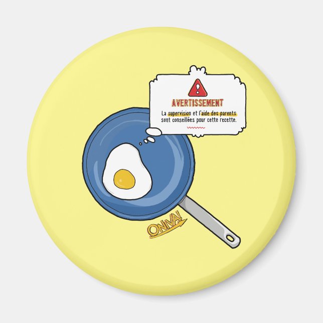 ONIVA! Oeuf Magnet (Framsidan)