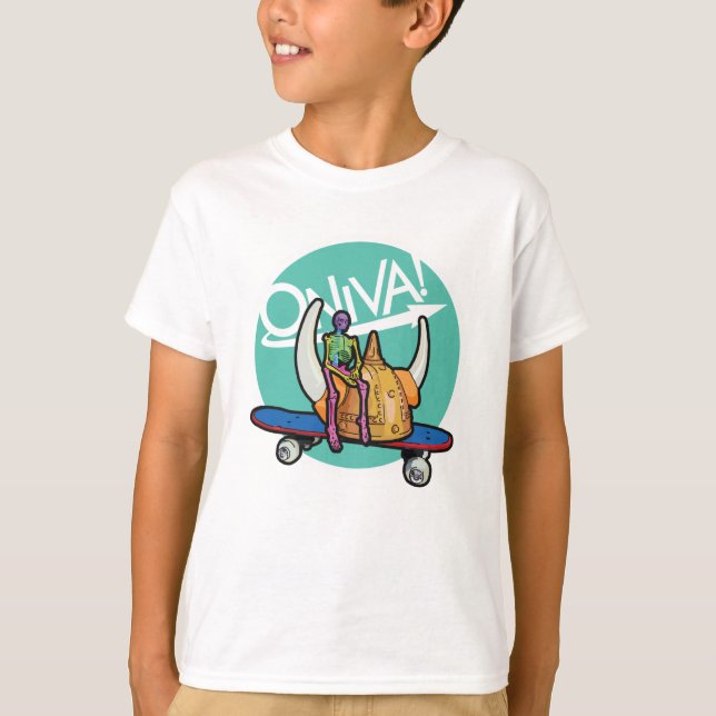 ONIVA! Squelette Viking T-Shirt (Framsida)