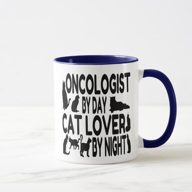 Onkologer Kärlek-katter Mugg (Höger)
