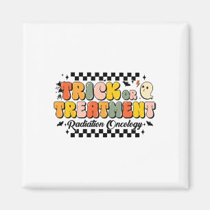 Onkologi för bestrålning Halloween 1 Magnet