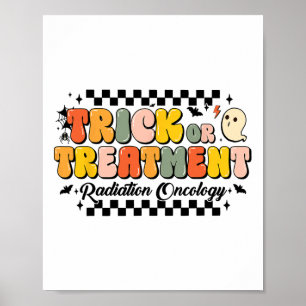 Onkologi för bestrålning Halloween 1 Poster