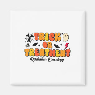 Onkologi för bestrålning Halloween 2 Magnet