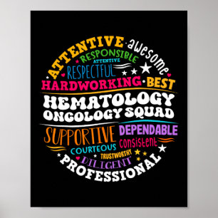 Onkologi Hematologi Sjuksköterska Grupp Pediatrisk Poster