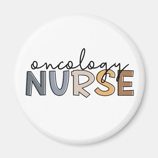 Onkologi Nurse Oncology Nursing RN Magnet (Framsidan)