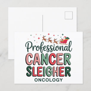 Onkologisjuksköterska jul cancer kemo onkologi helg vykort
