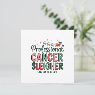 Onkologisjuksköterska jul cancer kemo onkologi julkort