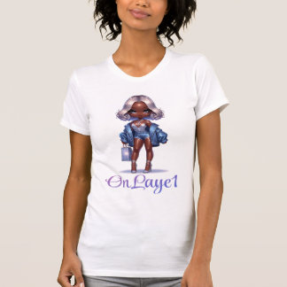 "OnLaye1" Kvinnors Bella+Canvas Slim Fit T-Shirt